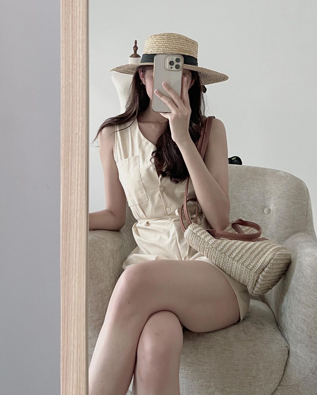 The Go-To Everyday Linen Jumpsuit with Drawstring Waist